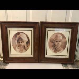 Vintage Vel Miller Prairie Children